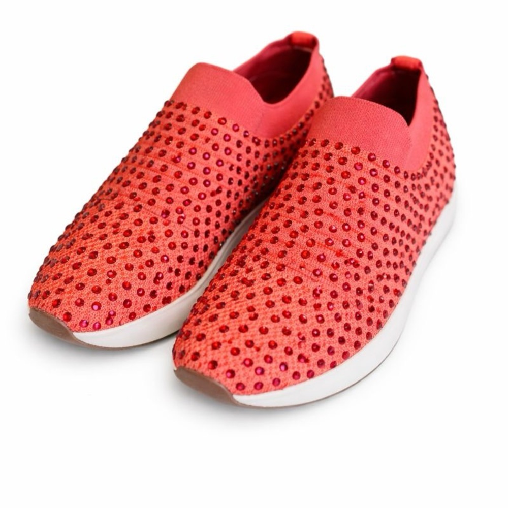 REACTION KENNETH COLE Coral Beaded‎ Sneakers|6.5|NWOT - Picture 2 of 8